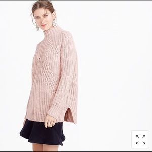 J. Crew collection chunky turtleneck sweater XS